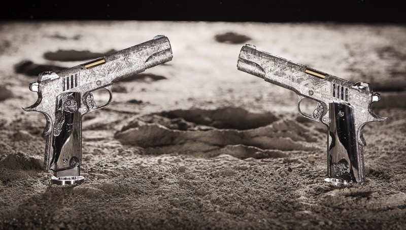 Behold, $4.5 Million One-of-a-Kind Meteorite Handguns