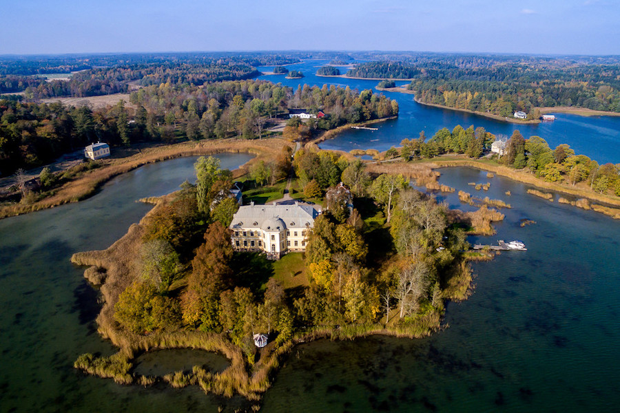 The Charming 14th Century Swedish Castle Fogelvik Slott is up for Sale