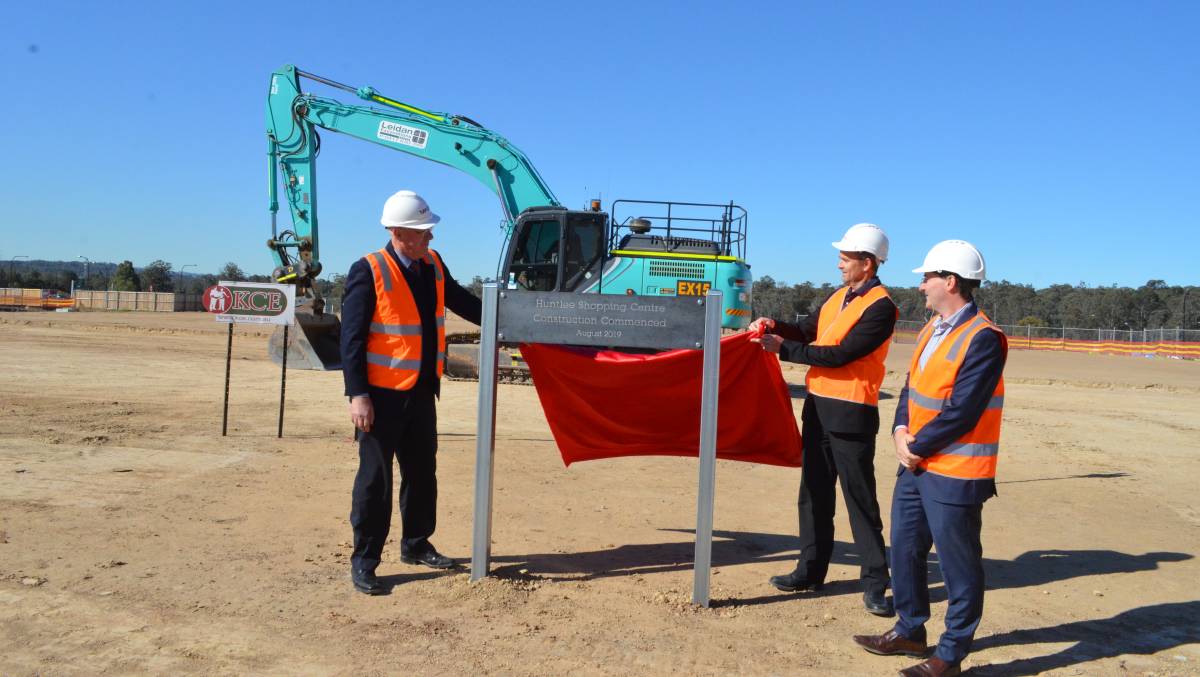 Construction Begins on Coles Supermarket and Shopping Centre at Huntlee