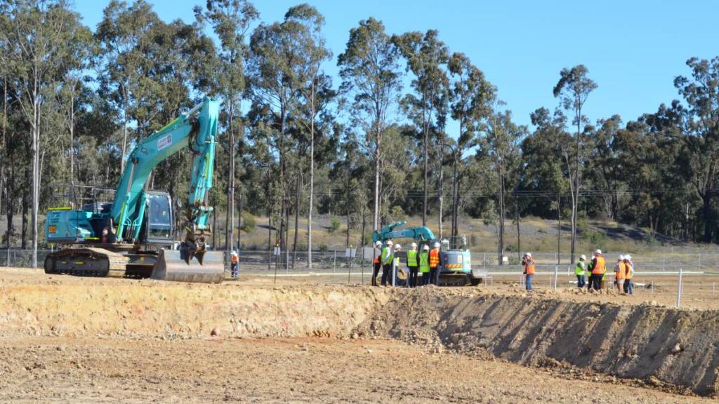 Construction begins on Coles supermarket and shopping centre at Huntlee