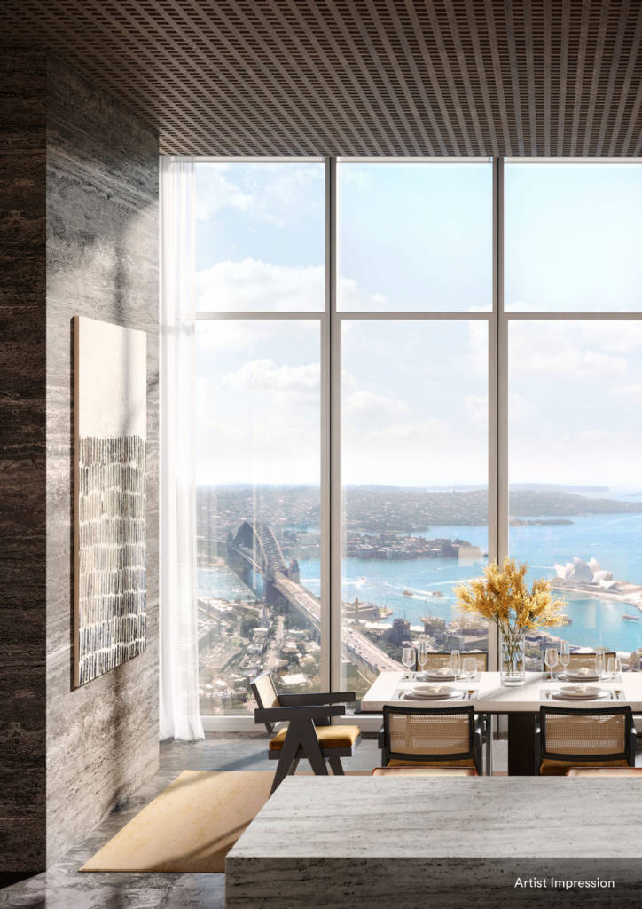 The buyer now has one of the best views in Sydney. 